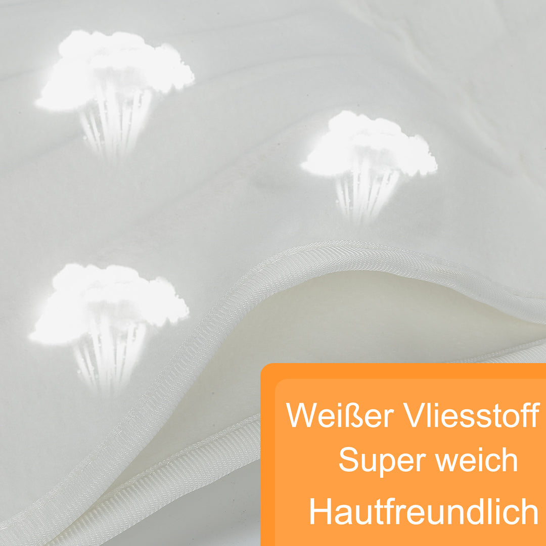 Sonnewelt Wärmeunterbett Elektrische Heizdecke 3 Temperatursstufen