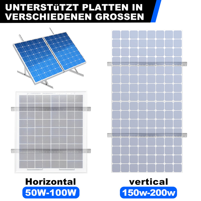 Sonnewelt Solarpanel Halterung 0-90°