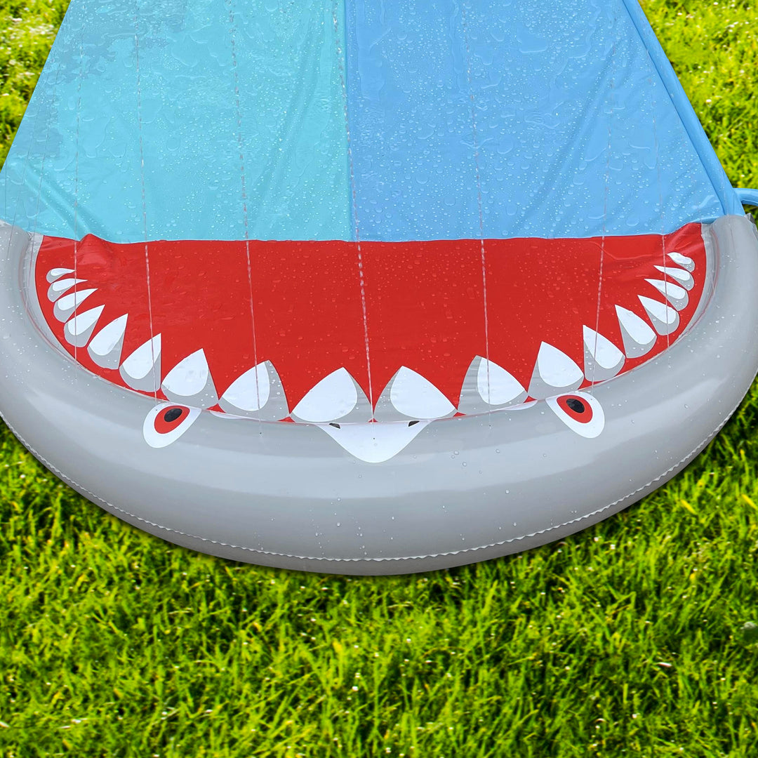 Sonnewelt Kinder Wasserrutsch PVC Rasen Pool