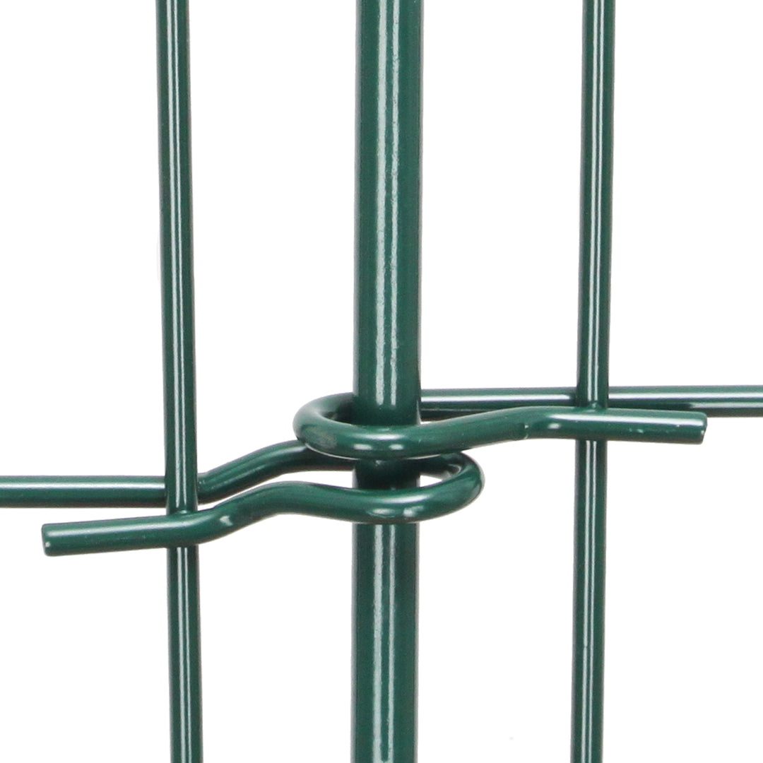 Sonnewelt pond fence garden fence 11-piece set