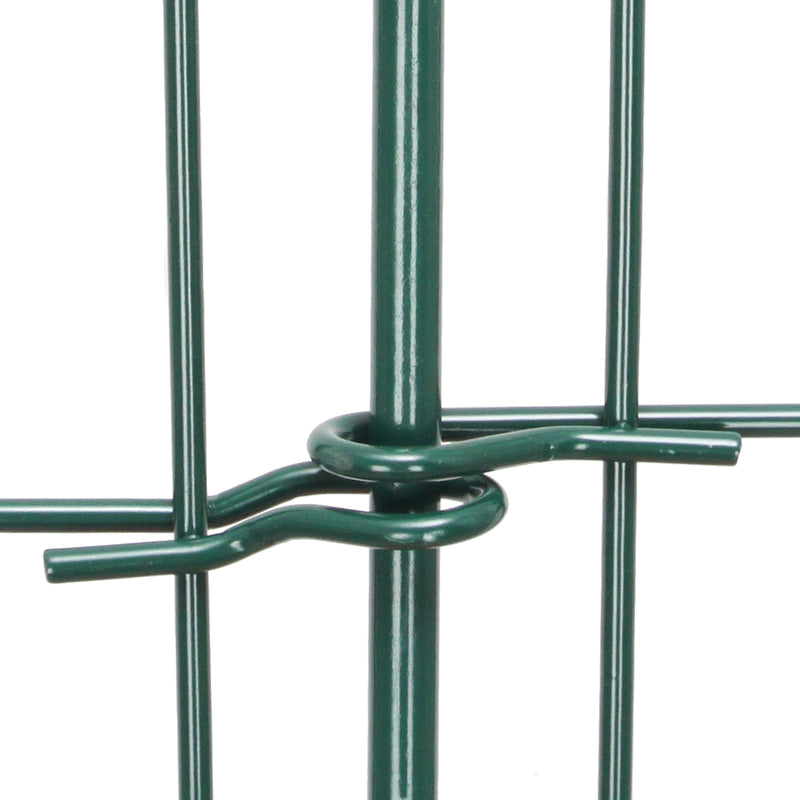 Sonnewelt Teichzaun Gartenzaun 11tlg Set
