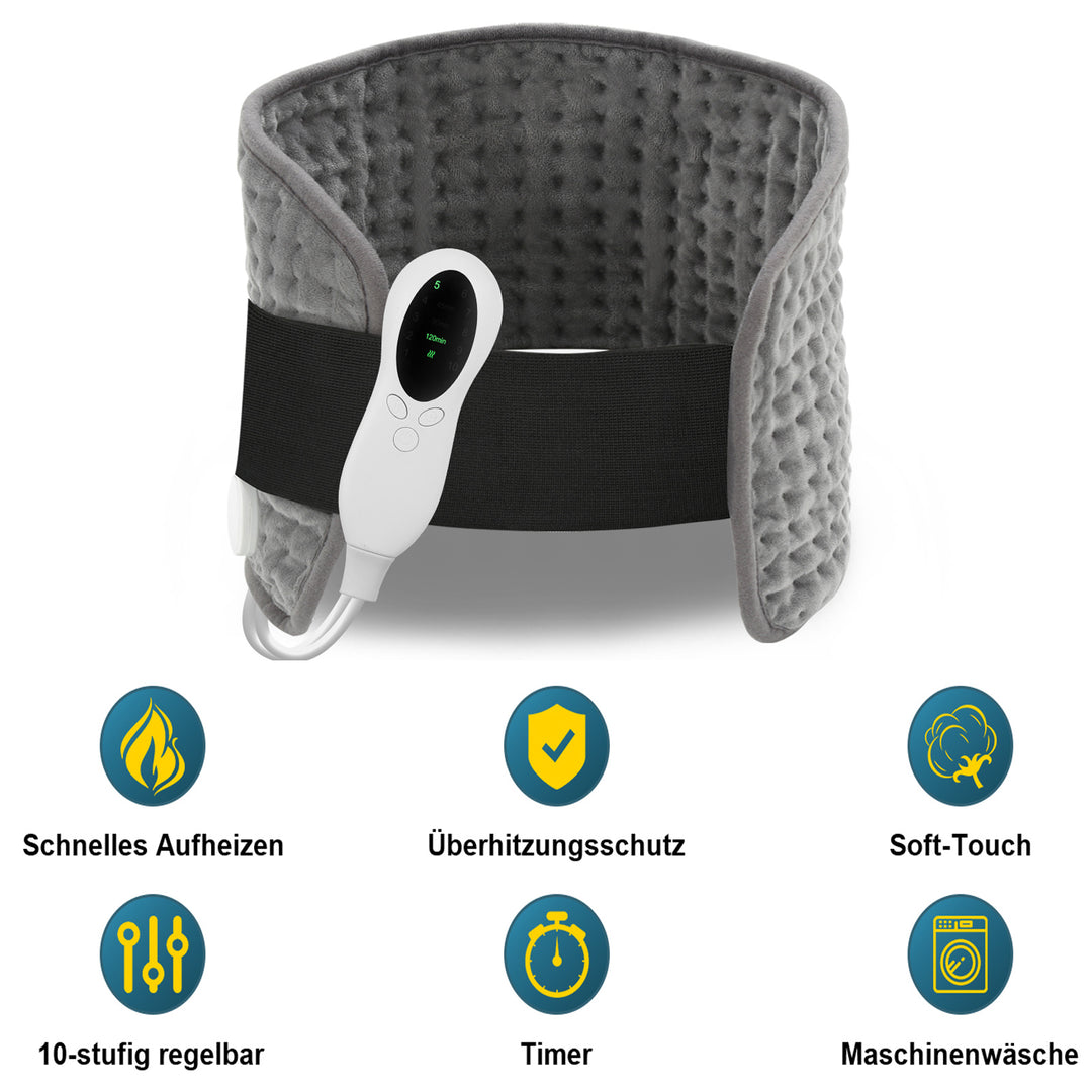 Sonnewelt Heizkissen Elektrisch Wärmekissen für Bauch und Rücken