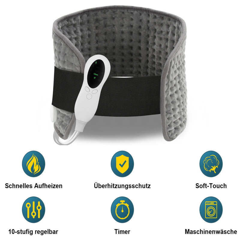 Sonnewelt Heizkissen Elektrisch Wärmekissen für Bauch und Rücken