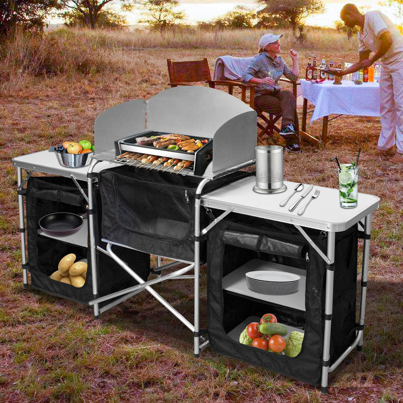 Sonnewelt Campingküche Alu 5 Fächer
