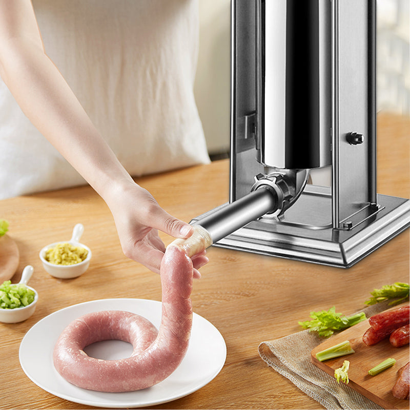 Sonnewelt Wurstfüllmaschine Zuhause Edelstahl 3L 5L 7L