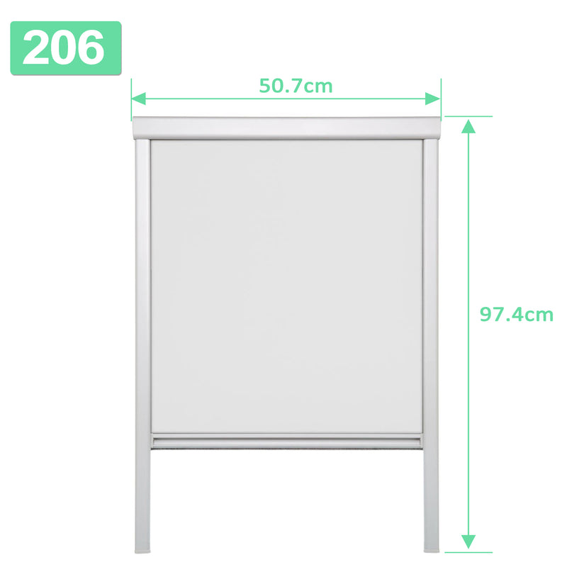 Sonnewelt Dachfenster Rollo Verdunkelungsrollo für VELUX