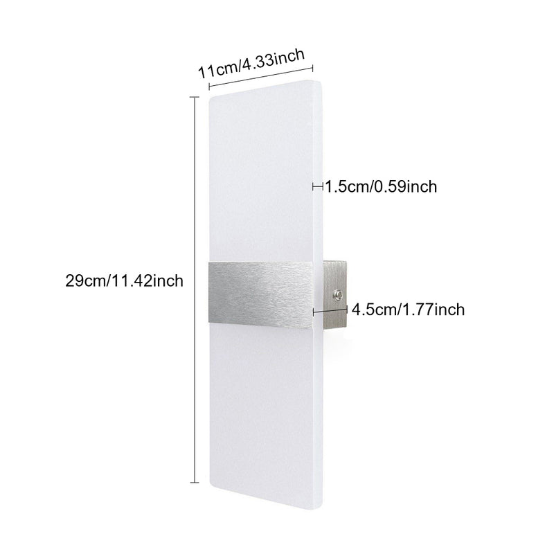 Sonnewelt LED Wandleuchte 6W/12W