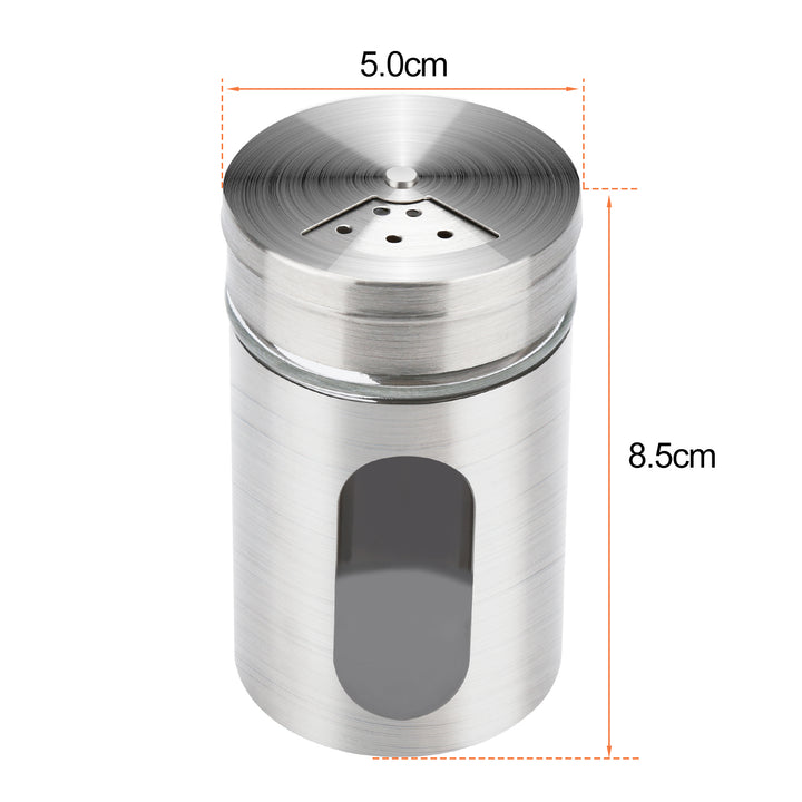 Sonnewelt spice jars set of 12 stainless steel