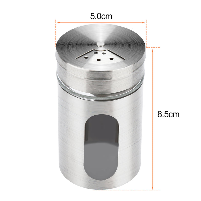 Sonnewelt spice jars set of 12 stainless steel
