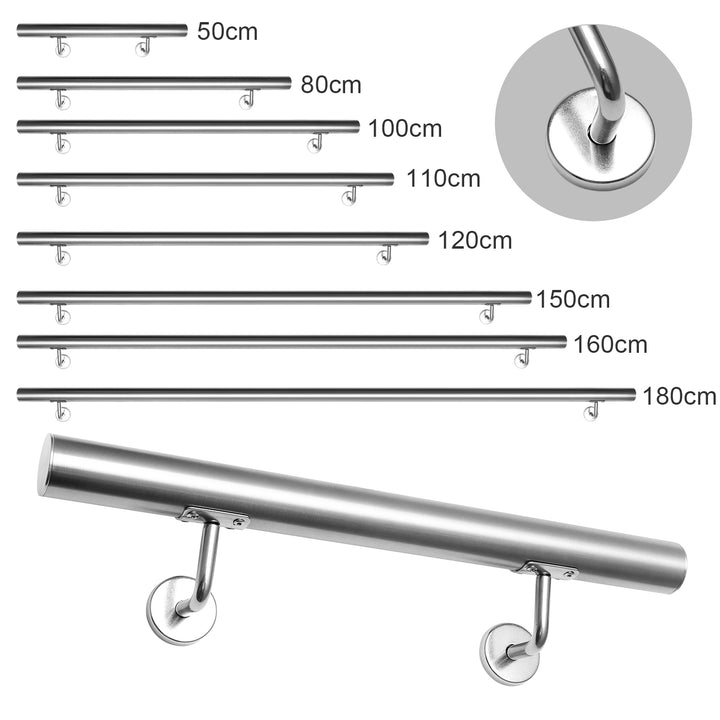 Sonnewelt Handlauf Edelstahl Wandhandlauf