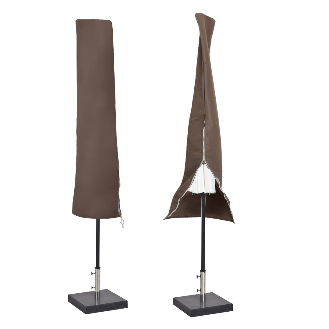 Sonnewelt Sonnenschirm Schutzhülle Ø 300 mit Reißverschluss