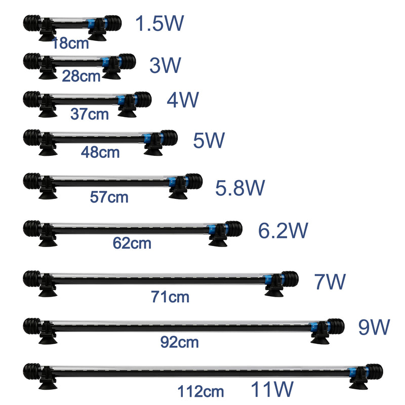Sonnewelt LED Aquarium Beleuchtung RGB Wasserdicht