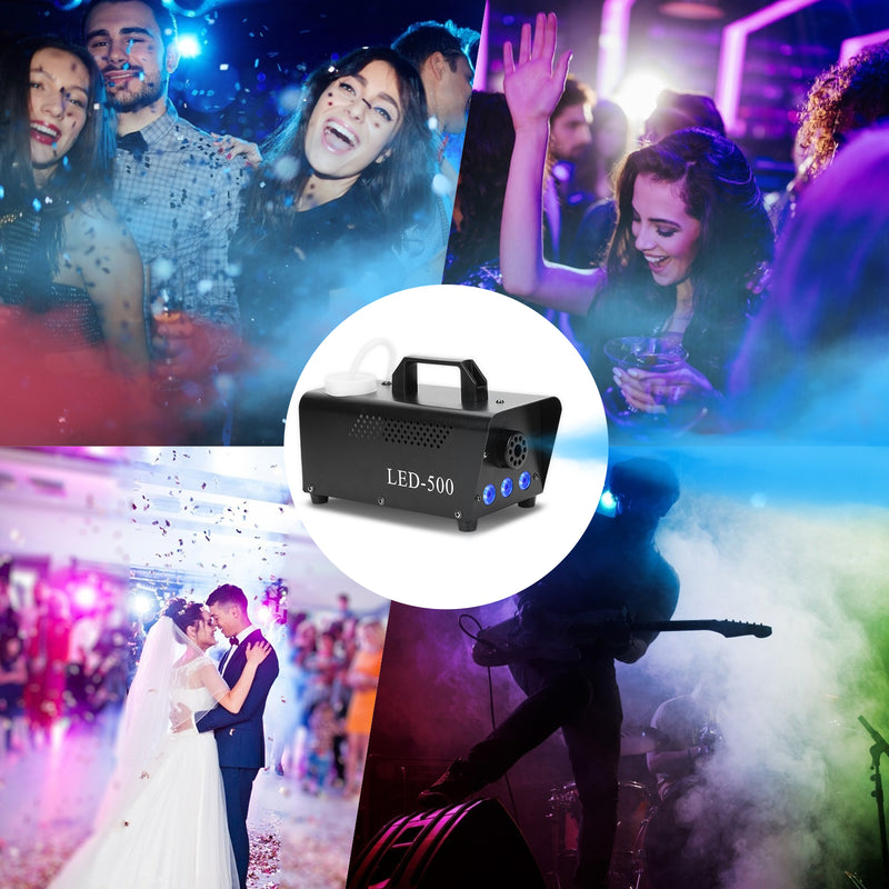 Sonnewelt Nebelmaschine Bühnenlicht LED Wireless 13 Farben