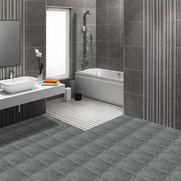 Sonnewelt PVC Bodenbelag Selbstklebend Fliesen 30x30cm