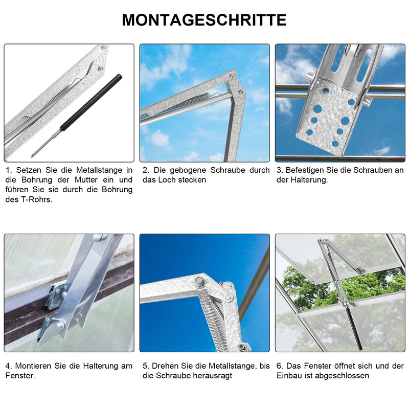 Sonnewelt  Fensteröffner Automatischer Hubkraft max.7kg