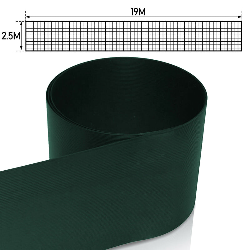 Sonnewelt PVC privacy strips green UV-resistant 10X