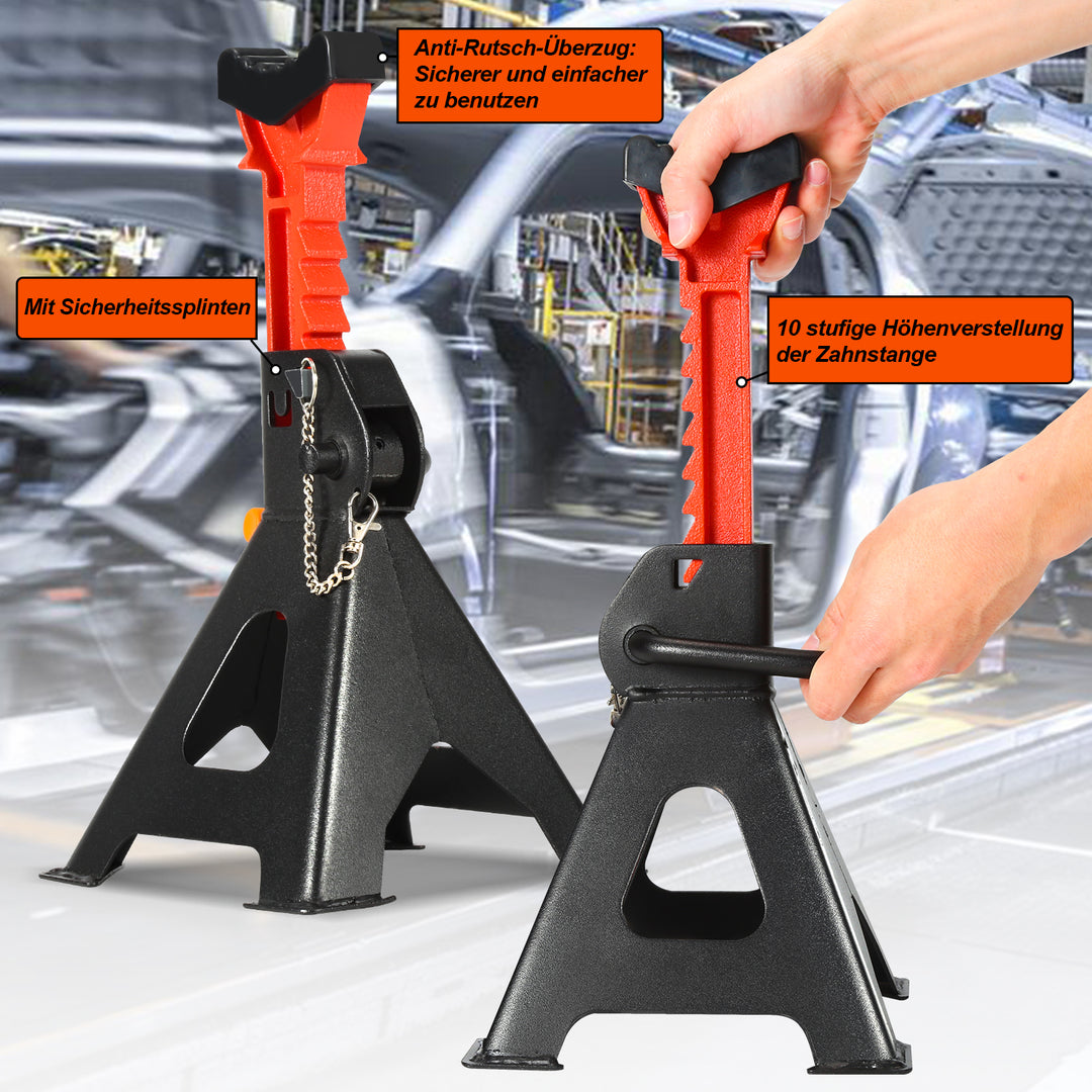 Sonnewelt jack stand heavy duty 3T 2 pieces