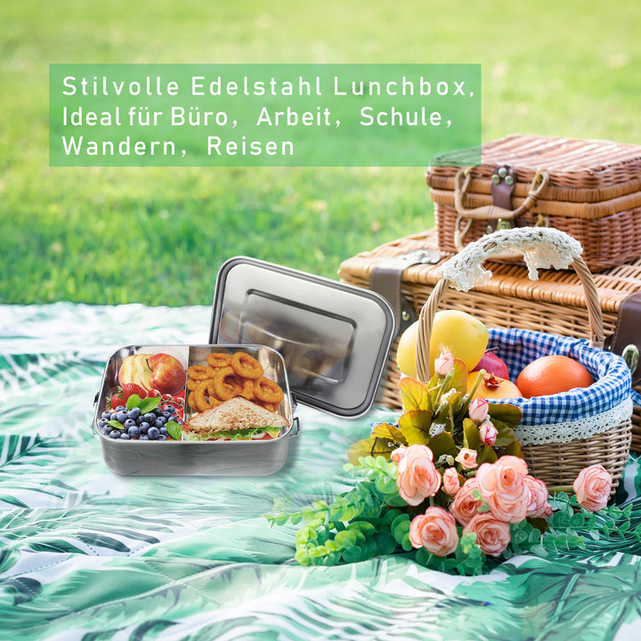 Sonnewelt lunch box free BPA lunch box stainless steel 800/1200/1400ml