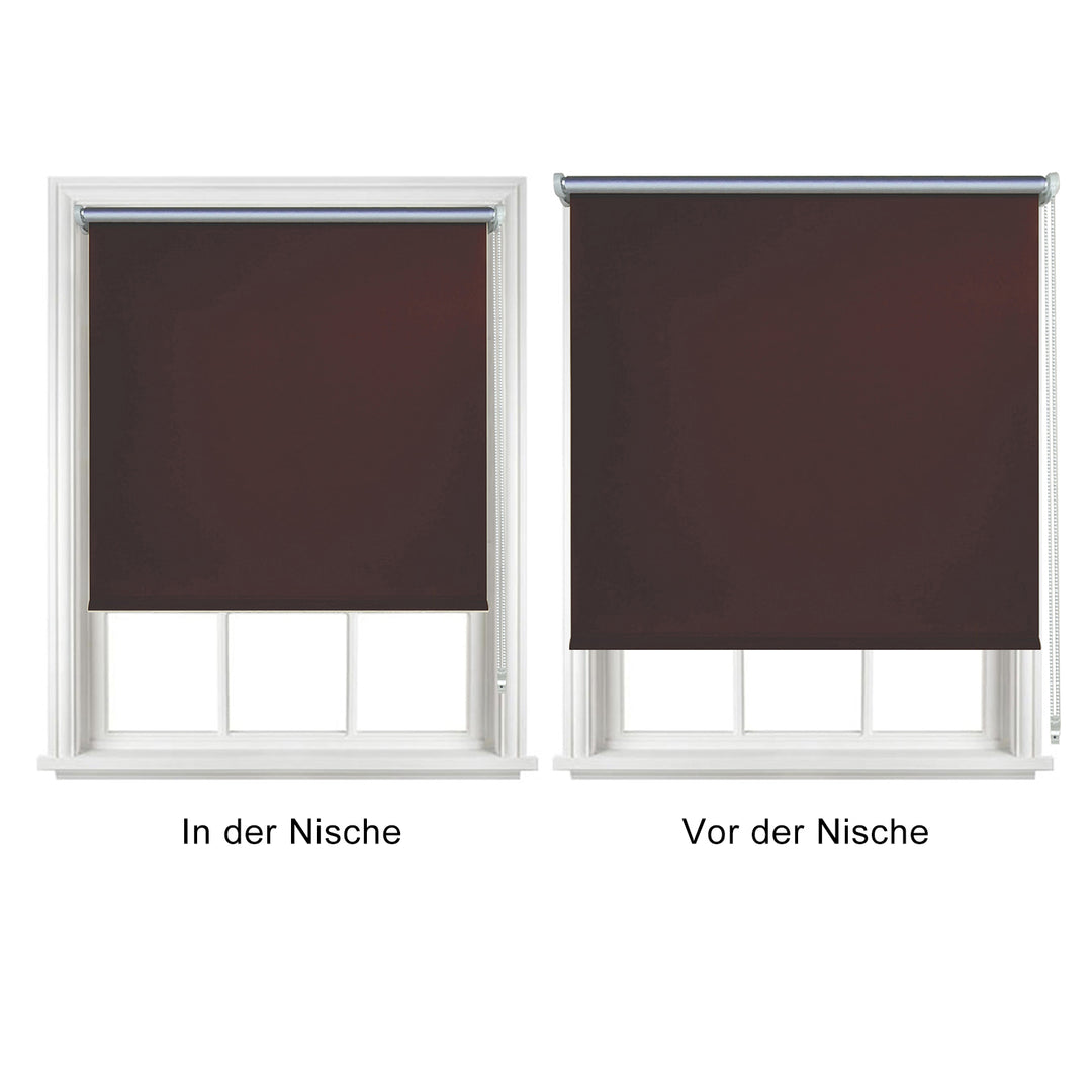 Sonnewelt Verdunkelungsrollo ohne Bohren