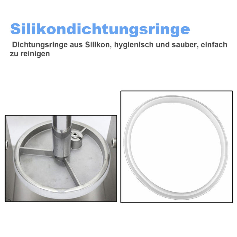 Sonnewelt Wurstfüllmaschine Zuhause Edelstahl 3L 5L 7L