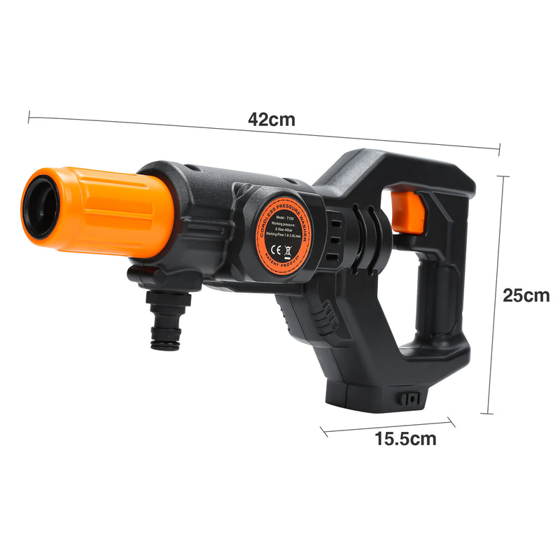 Sonnewelt Akku Hochdruckreiniger Tragbarer 20V Max 435 PSI