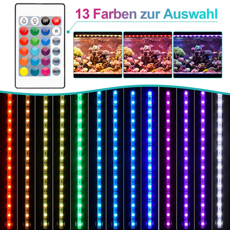 Sonnewelt LED Aquarium Beleuchtung RGB Wasserdicht