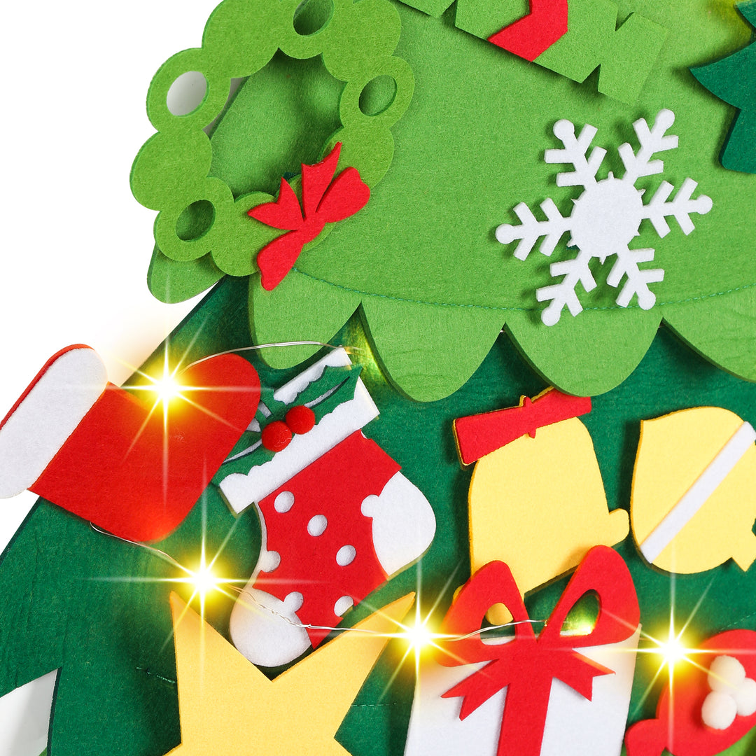 Sonnewelt Filz LED Weihnachtsbaum 105cm DIY