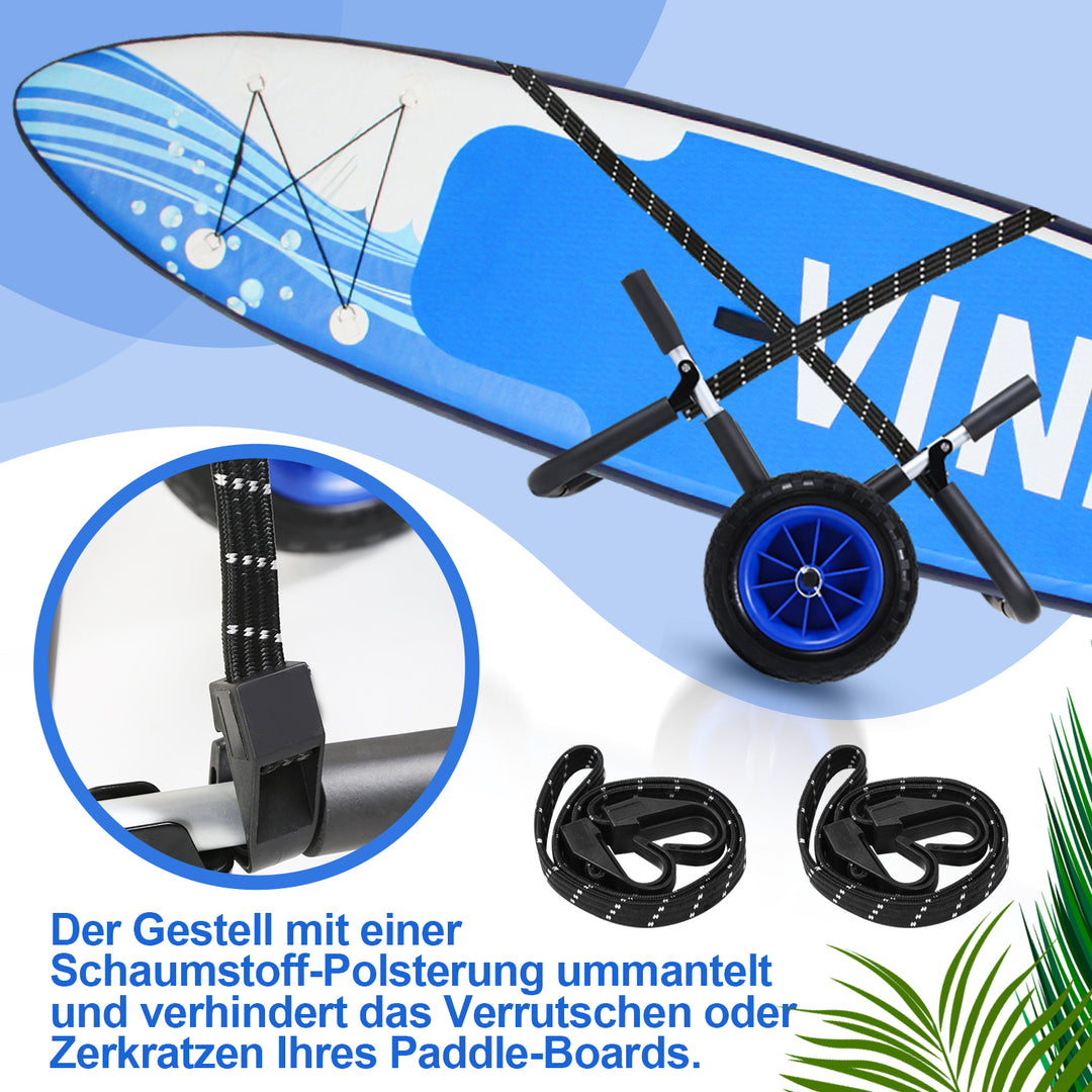 Sonnewelt Transportwagen für SUP Board bis 80 kg