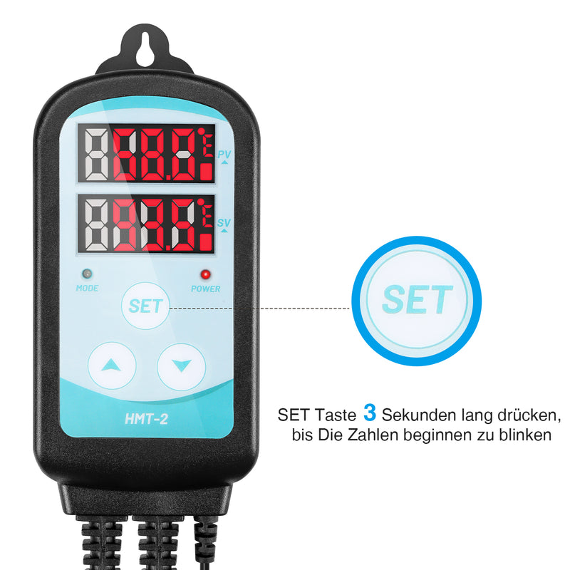 Sonnewelt Temperaturregler mit fühler 230V Thermostate