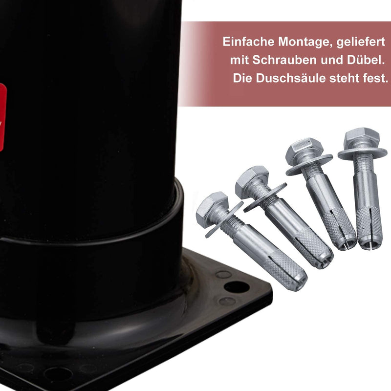 Sonnewelt 20L Solardusche mit Duschkopf