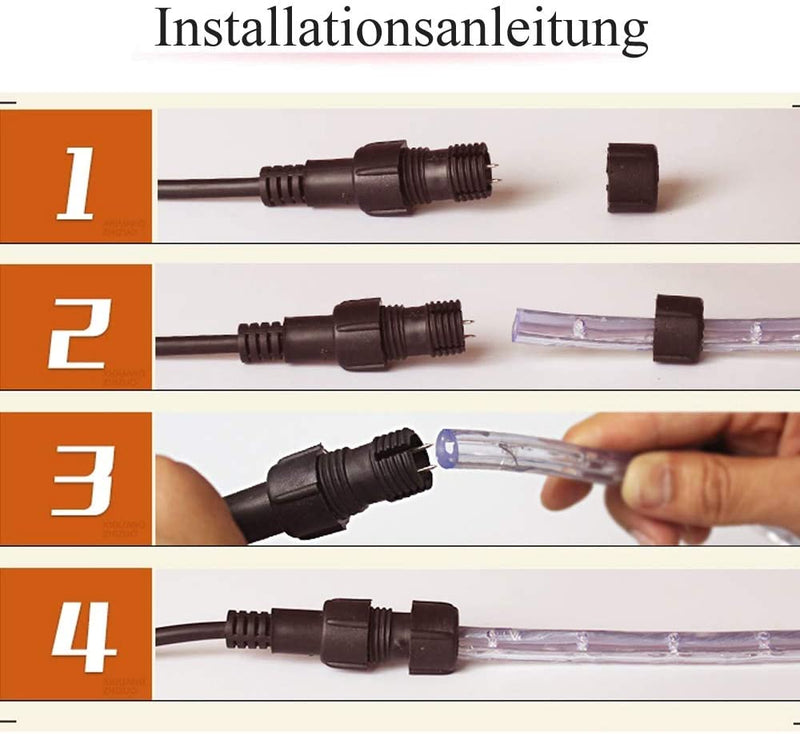 Sonnewelt LED Lichterschlauch 10m-50m