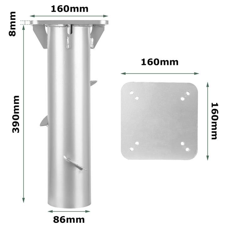 Sonnewelt Universal Bodenplatte für Sonnenschirm