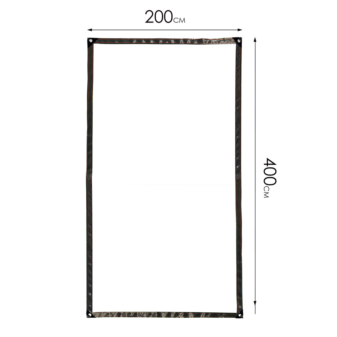Sonnewelt Transparent Tarpaulin Waterproof with eyelets