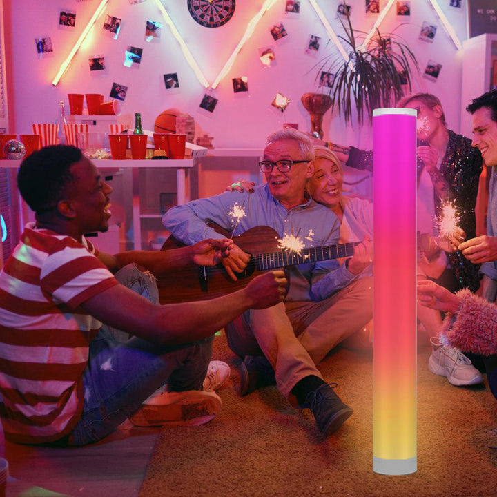 Sonnewelt 2X LED Stehlampe RGB Dimmbar mit Fernbedienung 6W