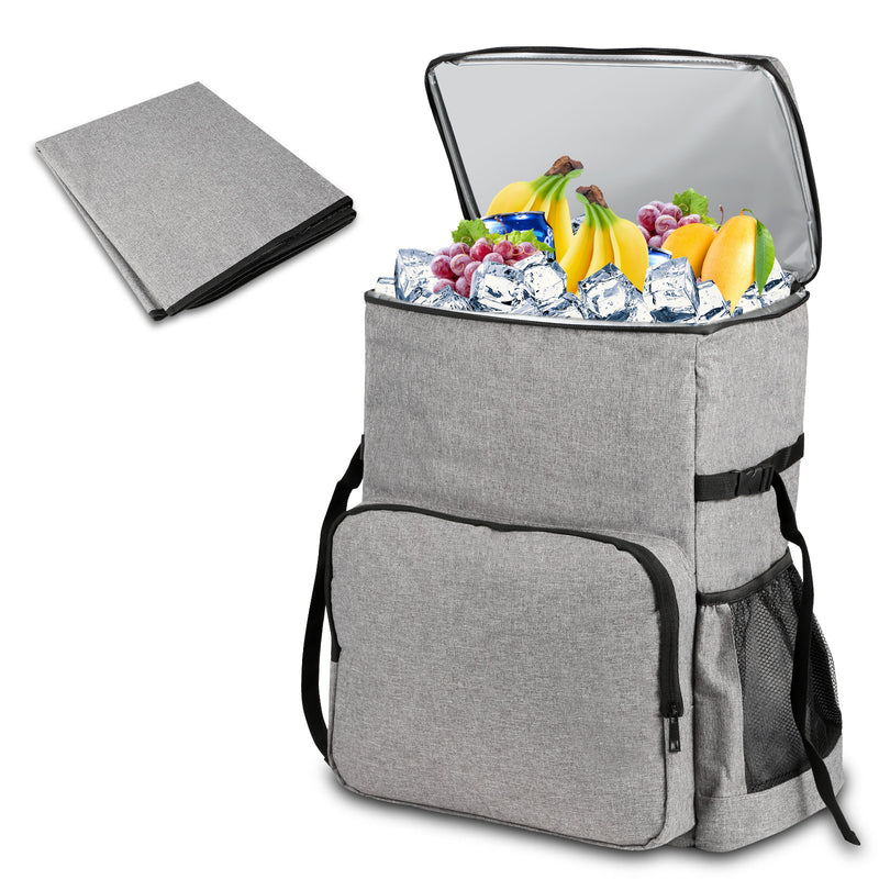 Sonnewelt Kühlrucksack Thermo Rucksack 35L mit Picknickmatte