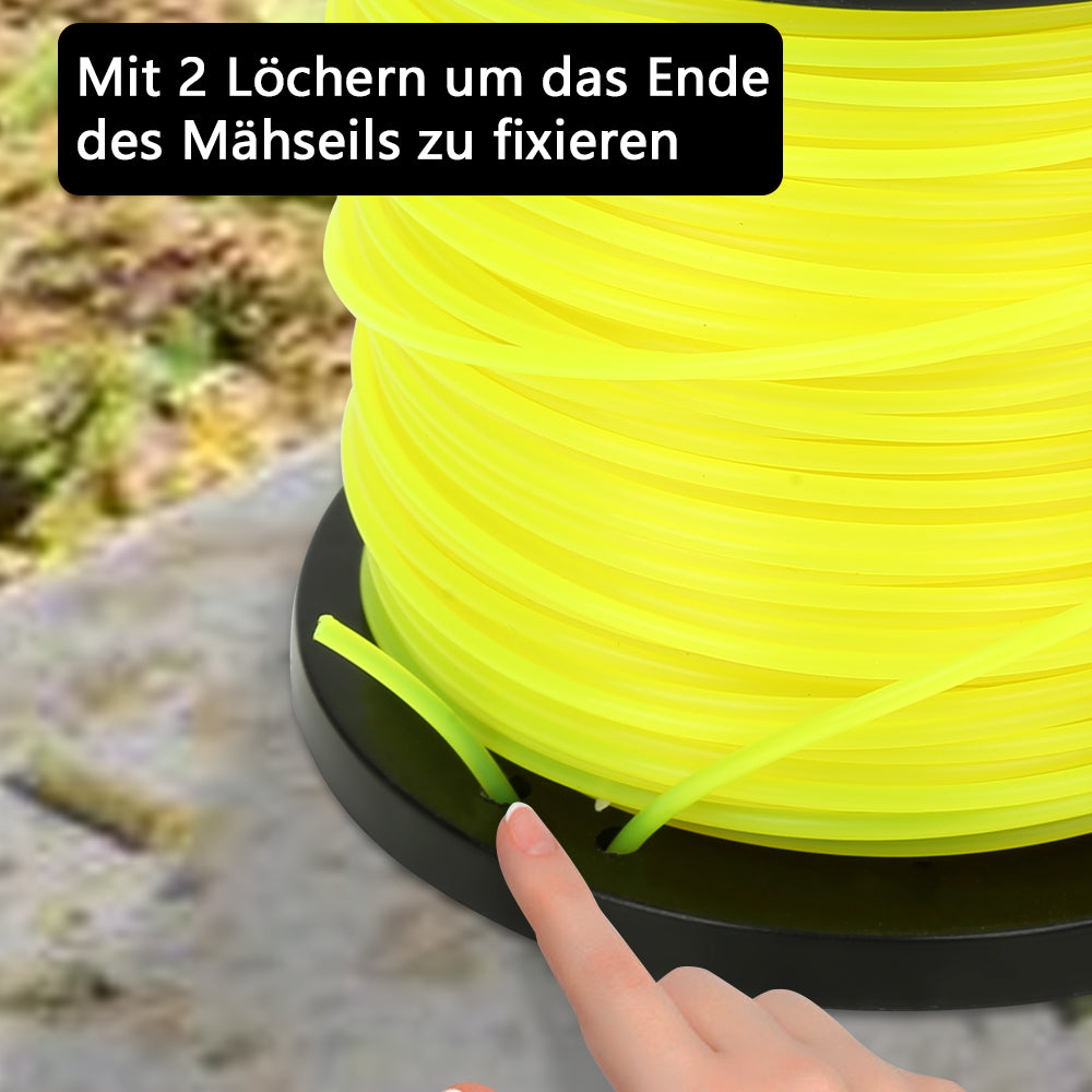 Sonnewelt Trimmerfaden Mähschnur Nylonfaden 100m