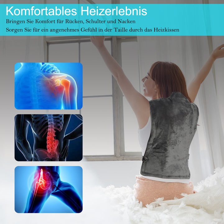 Sonnewelt Heizkissen Rücken Schulter Nacken mit 6 einstellbaren