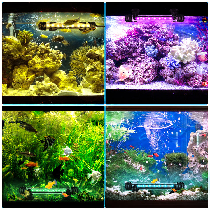 Sonnewelt LED Aquarium Beleuchtung RGB Wasserdicht