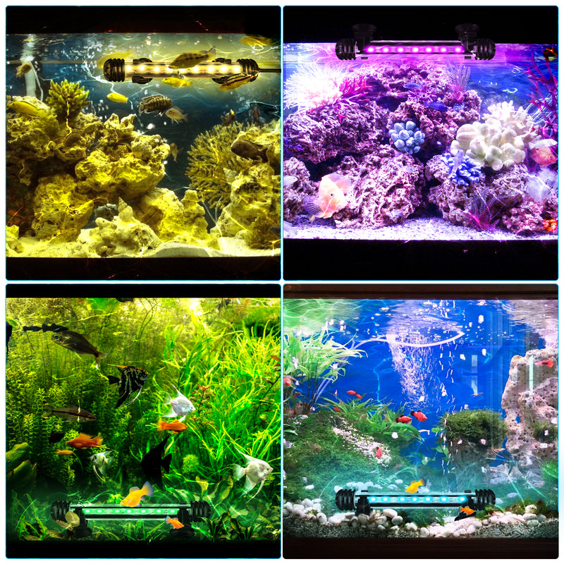 Sonnewelt LED Aquarium Beleuchtung RGB Wasserdicht