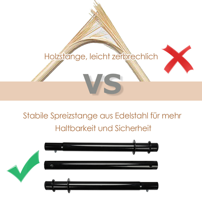 Sonnewelt Hängesessel mit 2 Kissen