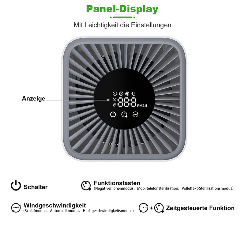 Sonnewelt Luftreiniger Air Purifier 3-in-1