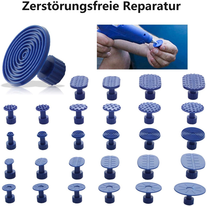 Sonnewelt 49pcs Dellen Reparatur Ausbeulwerkzeug Lackfreies Set