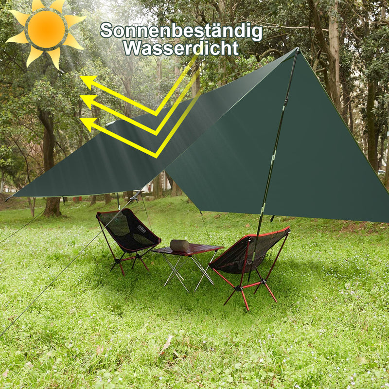 Sonnewelt Zeltplane Tarp PU Wasserdicht