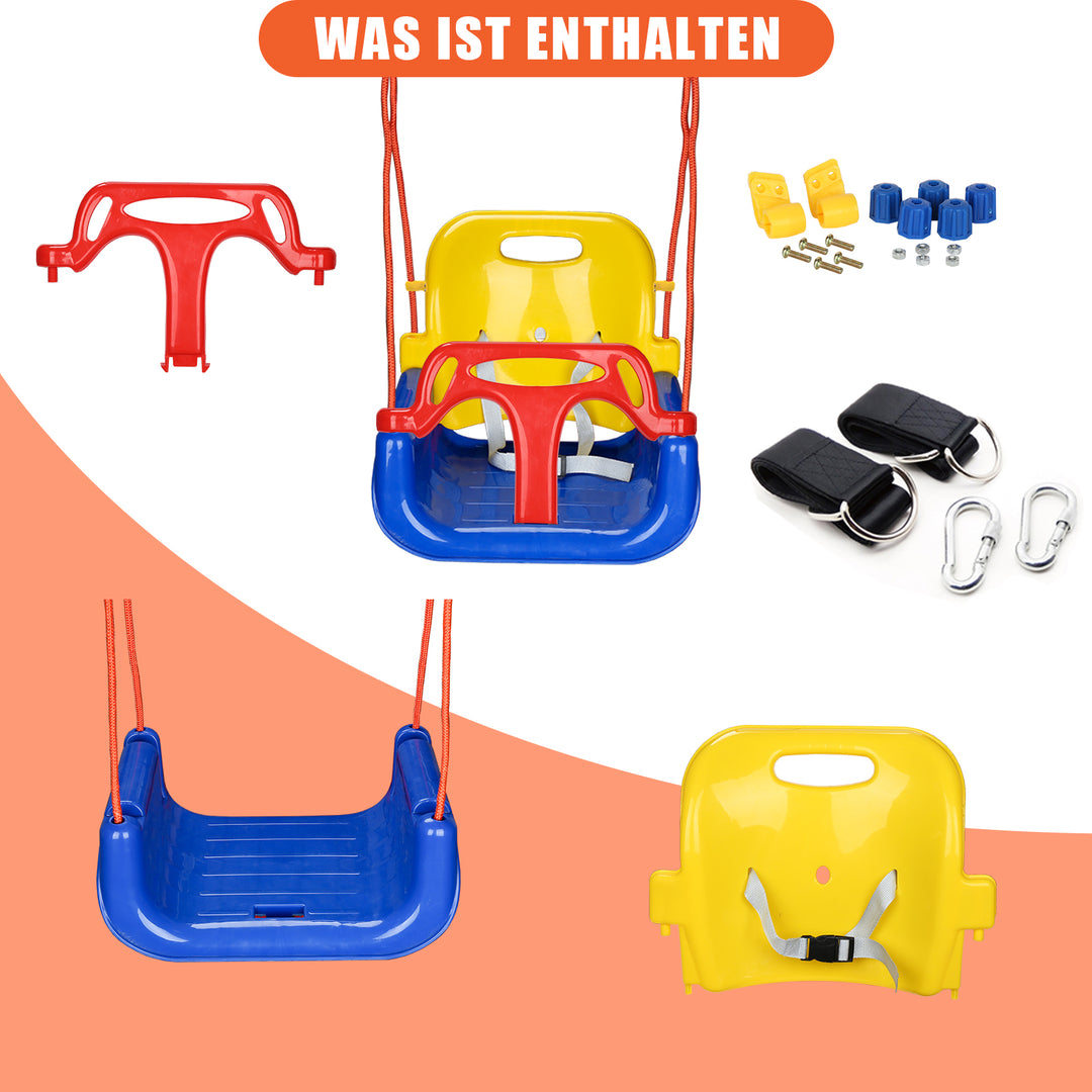 Sonnewelt Kinderschaukel Babyschaukel 3 in 1