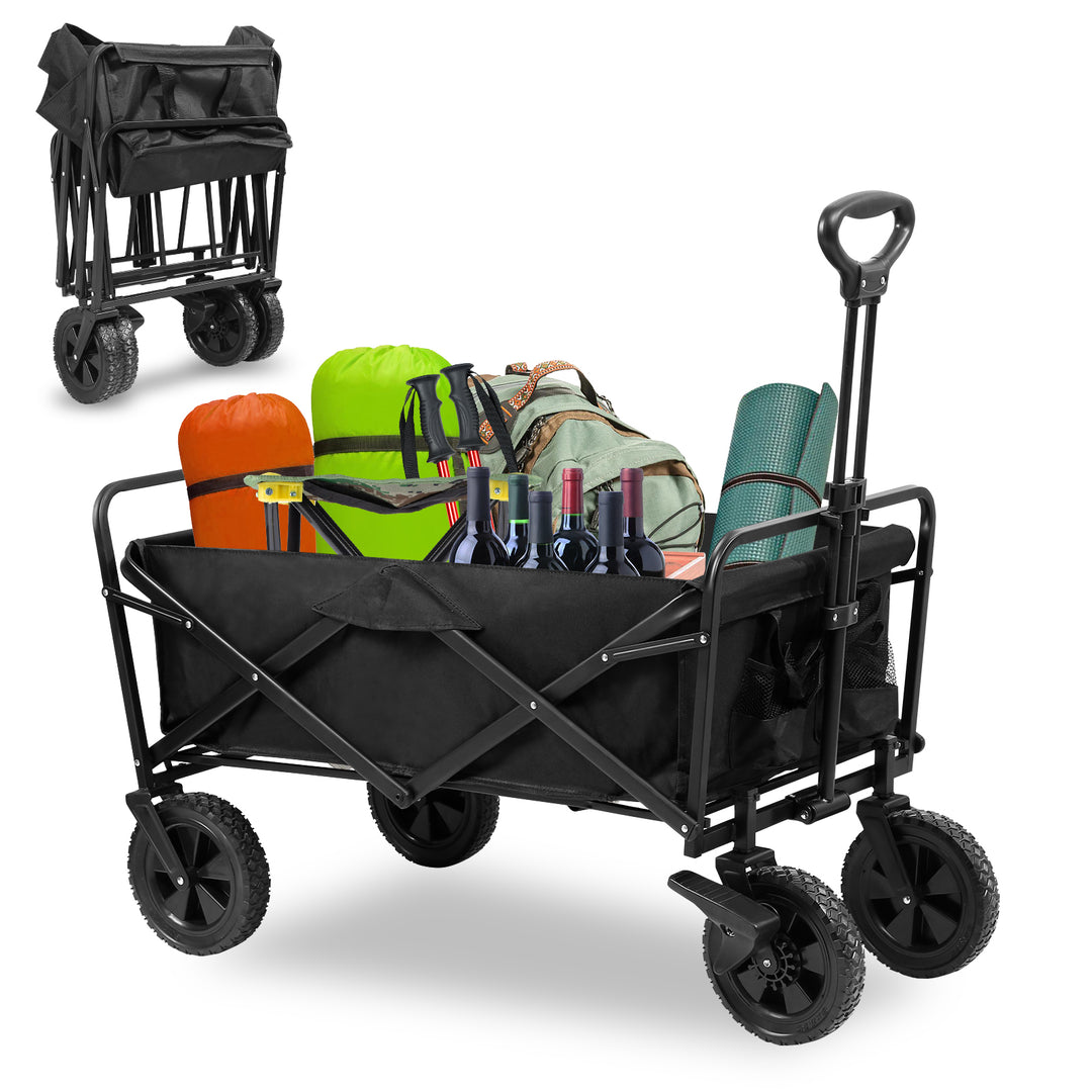 Sonnewelt handcart foldable transport cart 100kg load capacity