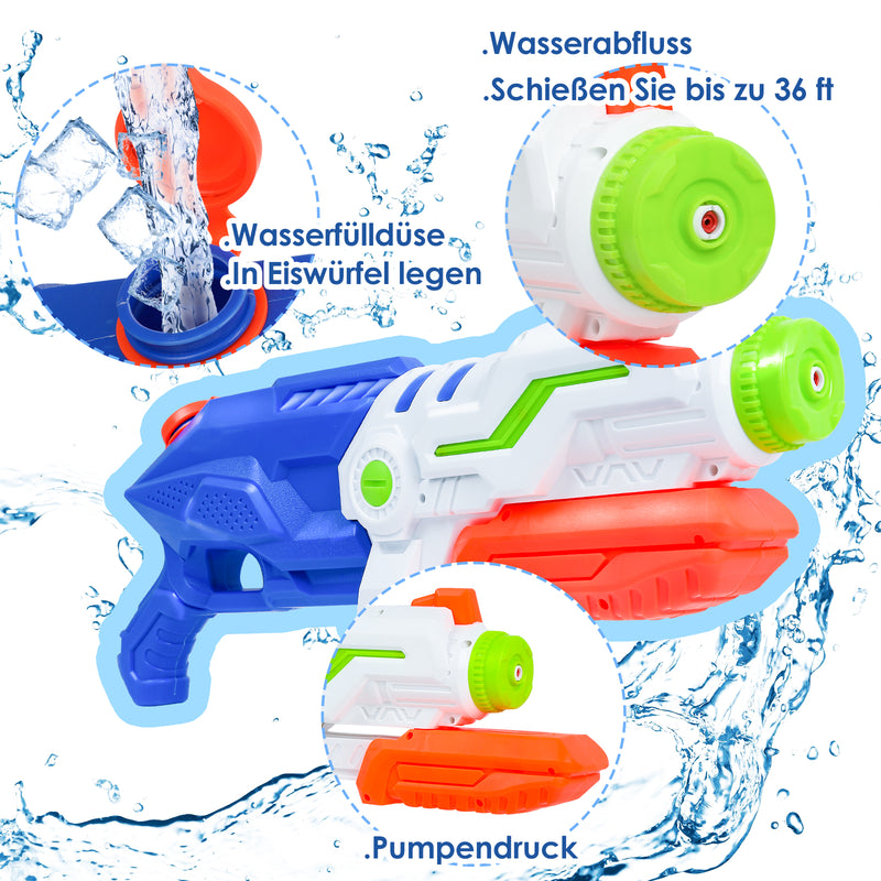 Sonnewelt Wasserpistole Spritzpistolen 2er Set
