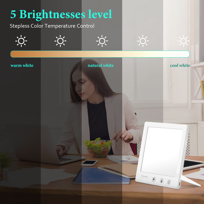 Sonnewelt Tageslichtlampe 3 Farbtemperaturen 10000 LUX