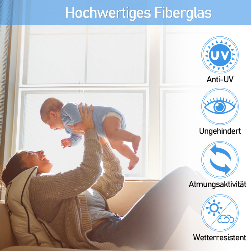 Sonnenwelt Insektenschutz Fliegengitter Fenster Alu