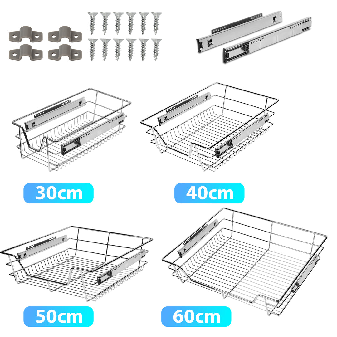 Sonnewelt kitchen drawer telescopic drawer metal 2 pieces