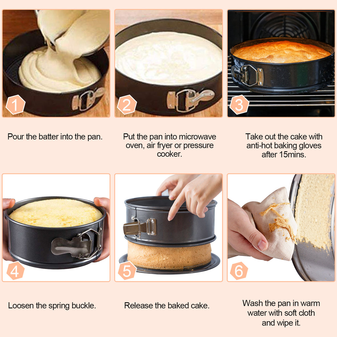 Sonnewelt Backformen Kuchenform Rund Set